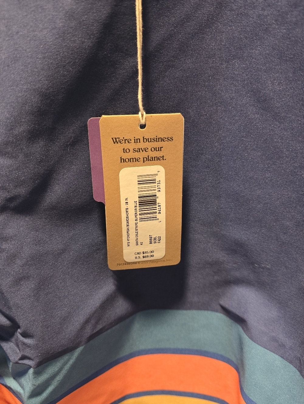 Patagonia Men's Hydropeak Boardshorts - Picture 5 of 5